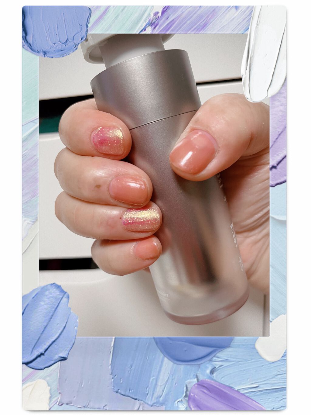 ファンデーションカラーズ/キャンメイク/マニキュアを使ったクチコミ（2枚目）