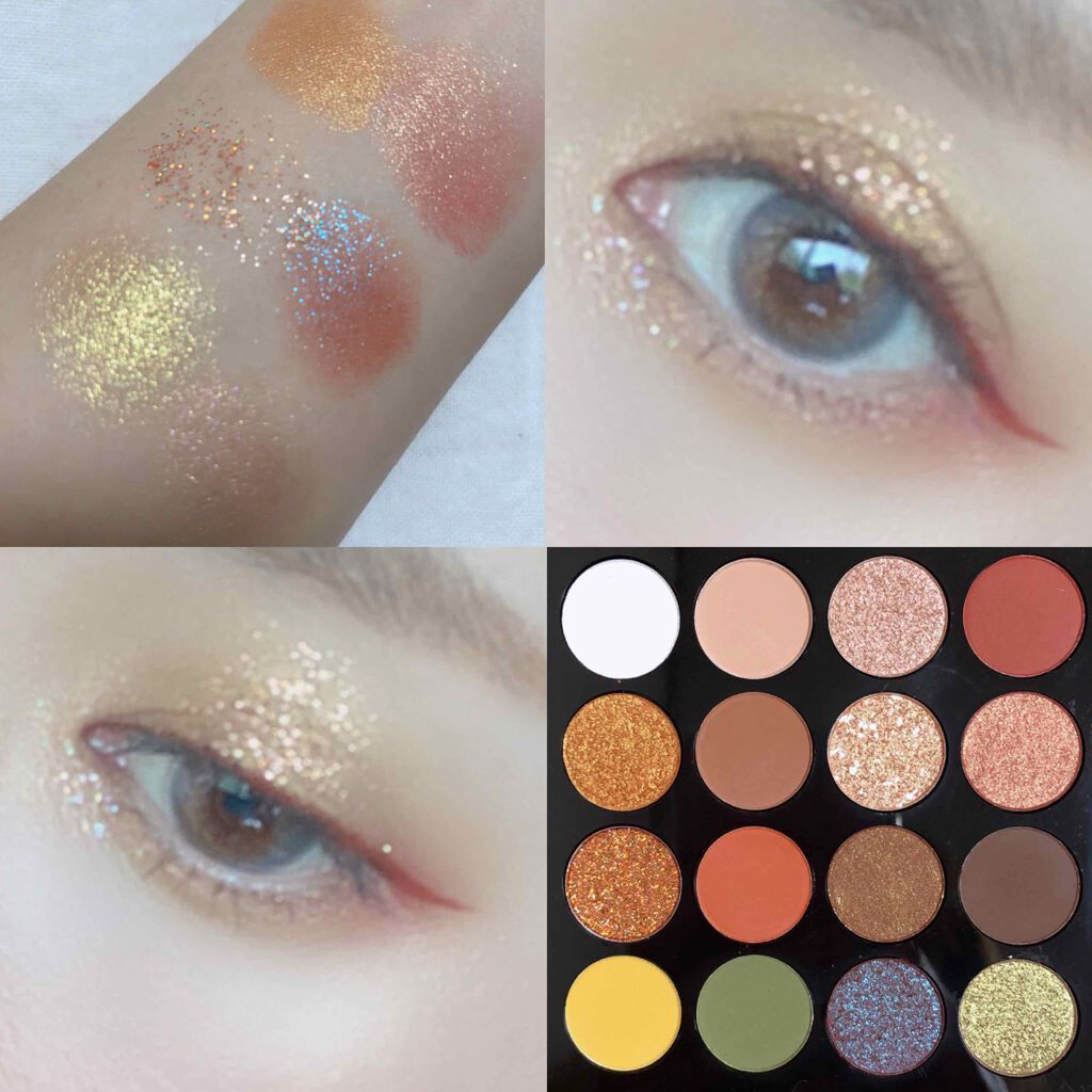 大英博物館 エジプトシリーズ アイシャドウパレット/ZEESEA/アイシャドウパレットを使ったクチコミ(4枚目)