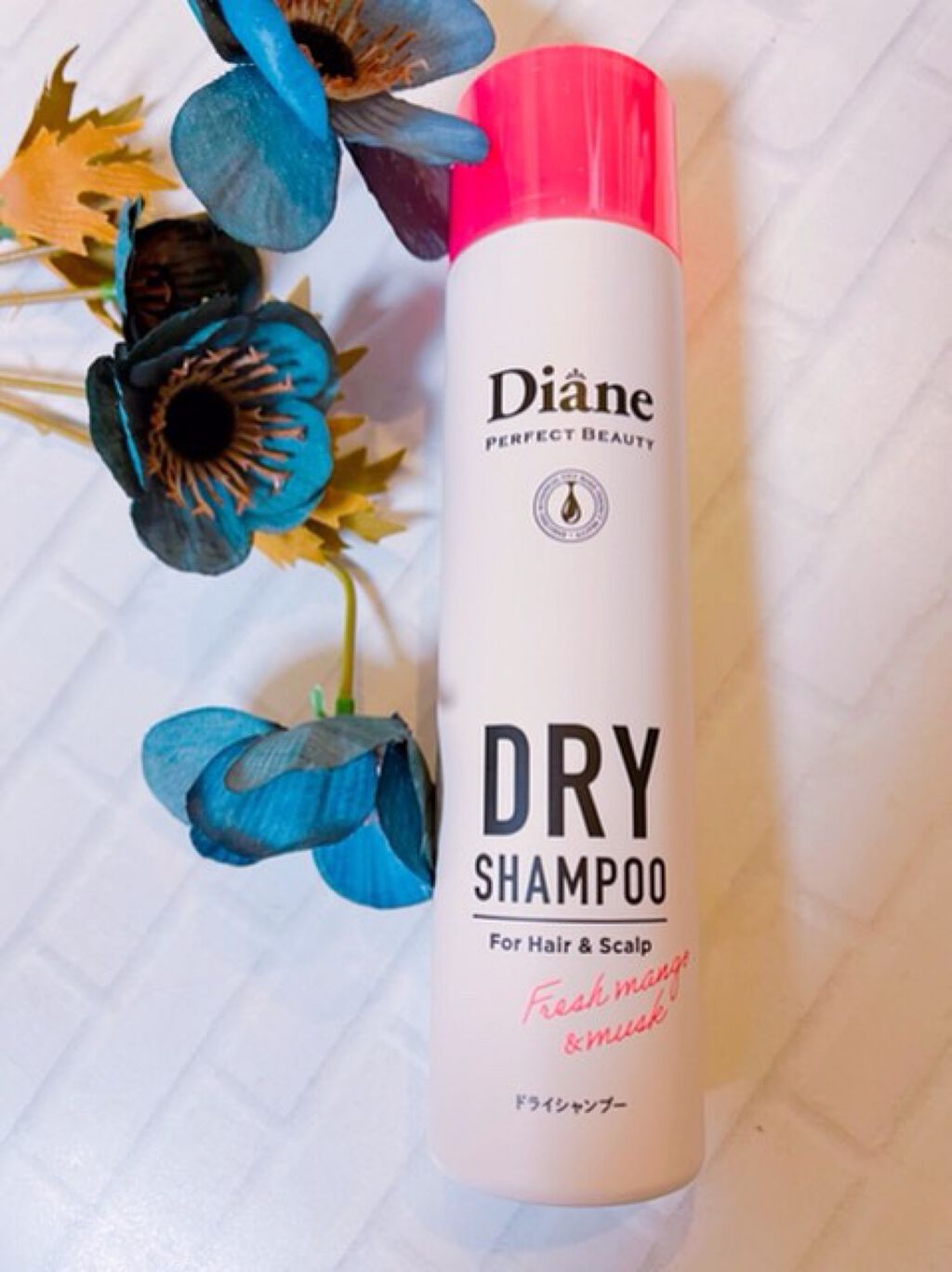 パーフェクトビューティー ドライシャンプー フレッシュマンゴー＆ムスクの香り 95g/ダイアン/ドライシャンプーを使ったクチコミ（1枚目）