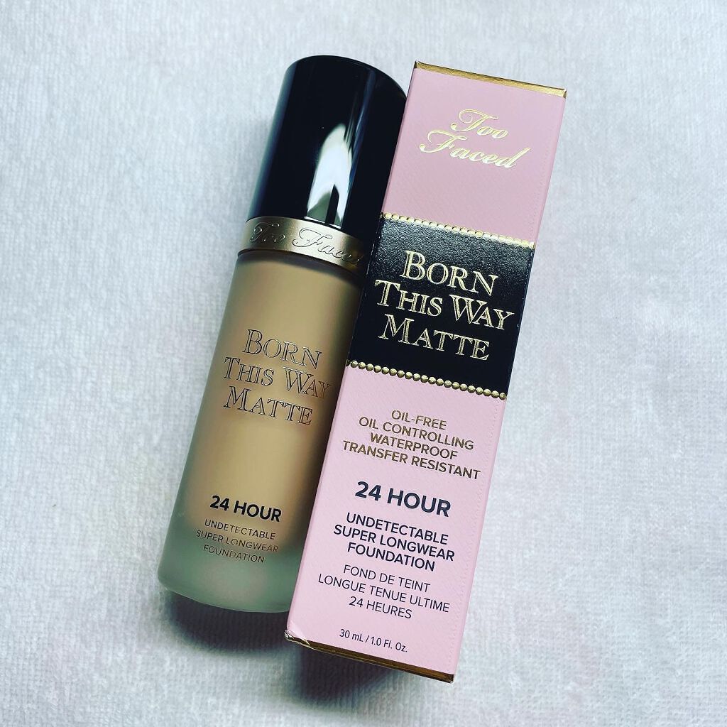ボーン ディス ウェイ アンディテクタブル 24H マット ファンデーション/Too Faced/リキッドファンデーションを使ったクチコミ(1枚目)