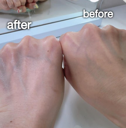 ダルバ ウォータフル トーンアップ サンクリーム(パープル)/ダルバ/日焼け止めクリームを使ったクチコミ(4枚目)