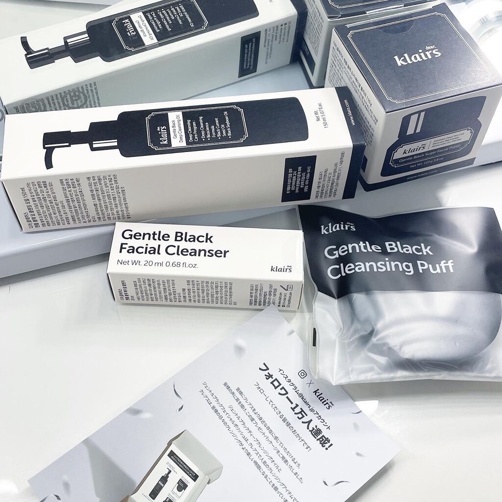 ジェントルブラックディープクレンジングオイル(150ml)/Klairs/オイルクレンジングを使ったクチコミ（2枚目）