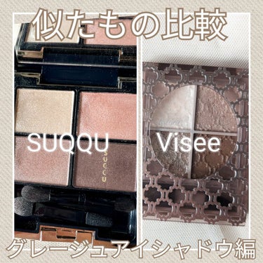 グロッシーリッチ アイズ N/Visée/アイシャドウパレットを使ったクチコミ（1枚目）