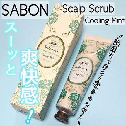ヘッドスクラブ リフレッシング(ミント)/SABON/ヘッドスクラブを使ったクチコミ(1枚目)