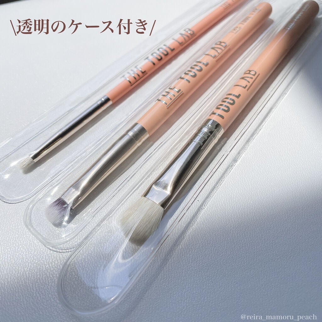 202 オールオーバーアイシャドウ ブラシM/THE TOOL LAB/メイクブラシを使ったクチコミ(3枚目)