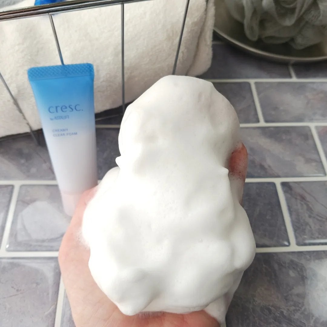 クリーミー クリアフォーム/cresc. by ASTALIFT/洗顔フォームを使ったクチコミ(3枚目)