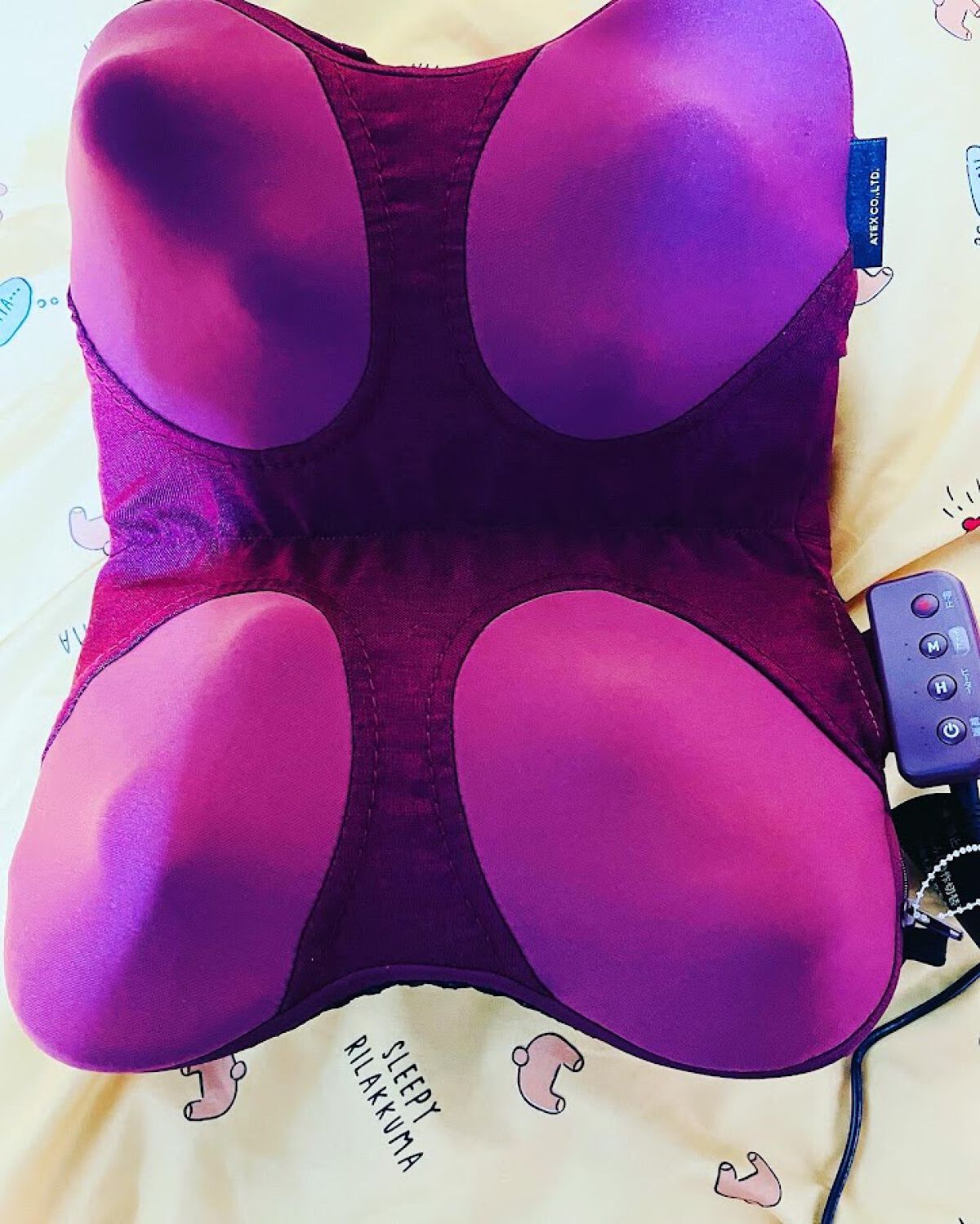  アテックス  ルルド　マッサージクッション/フランフラン/その他マッサージャーを使ったクチコミ（1枚目）