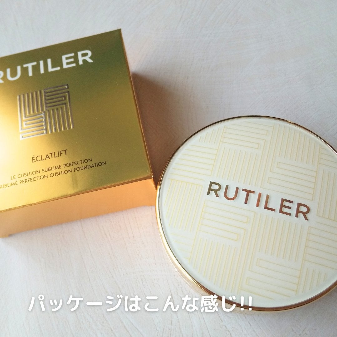 ECLATLIFT Le Cushion Sublime Perfection/RUTILER/クッションファンデーションを使ったクチコミ(4枚目)