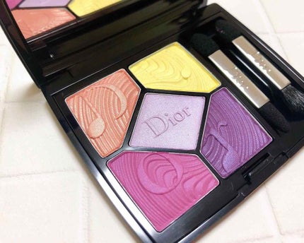 サンク クルール<グロウ バイブス>/Dior/アイシャドウパレットを使ったクチコミ(3枚目)