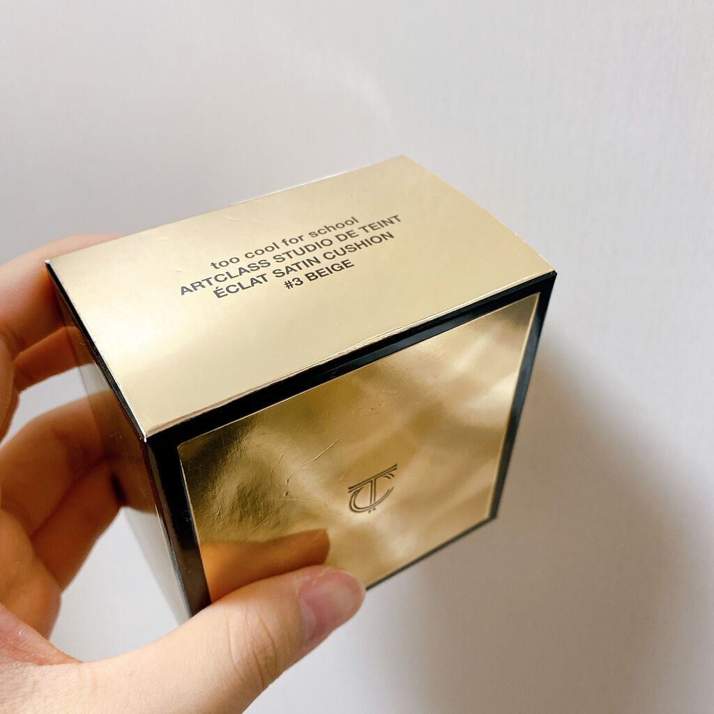 Art Class Studio De Teint Glow Cover Cushion/too cool for school/クッションファンデーションを使ったクチコミ(8枚目)