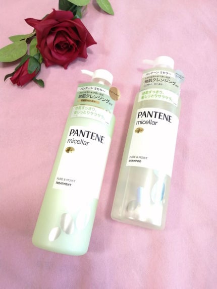 PRO-V ミセラー ピュア&モイスト ノンシリコンシャンプー/トリートメント/パンテーン/市販シャンプーを使ったクチコミ(1枚目)