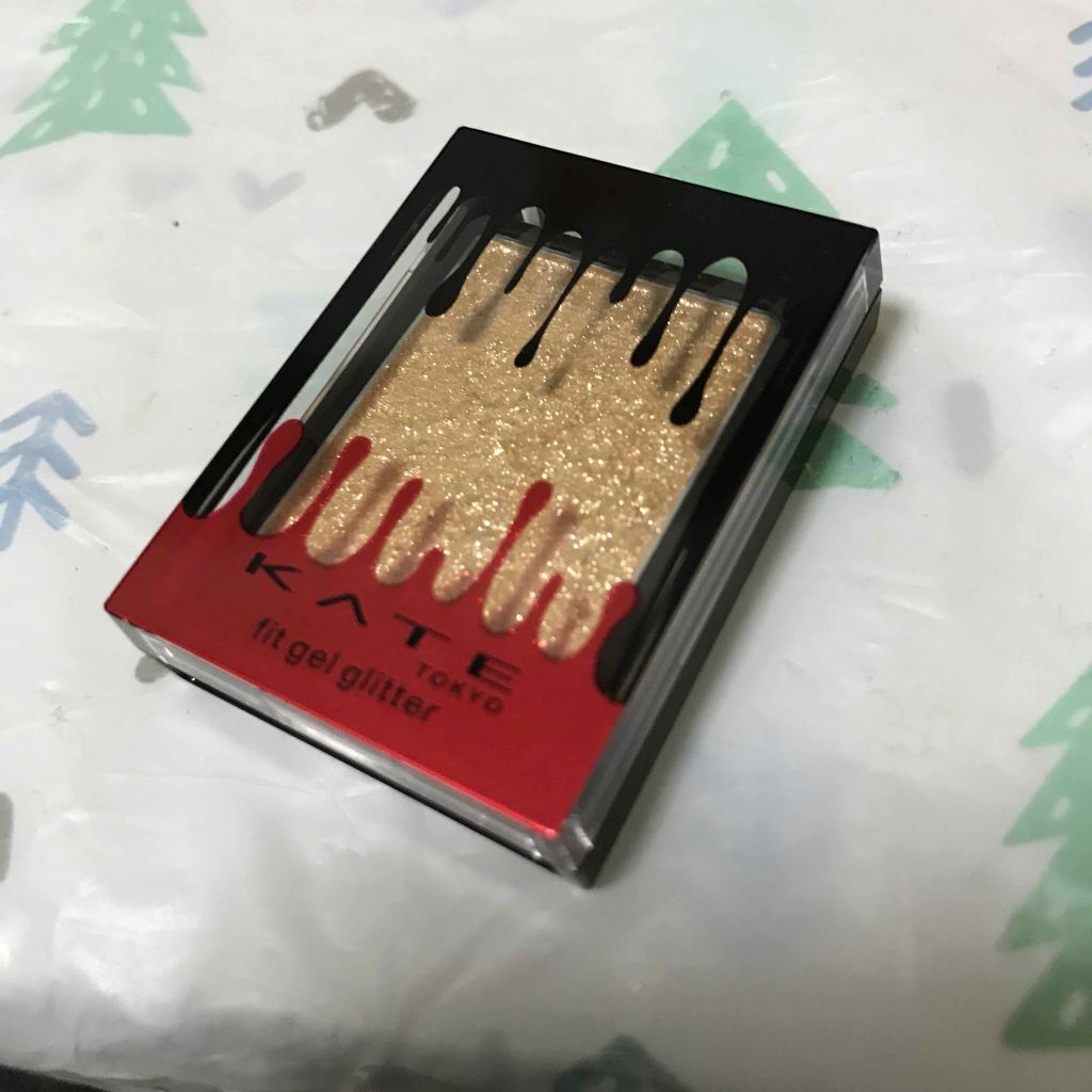 フィットジェルグリッター/KATE/ジェル・クリームアイシャドウを使ったクチコミ(1枚目)