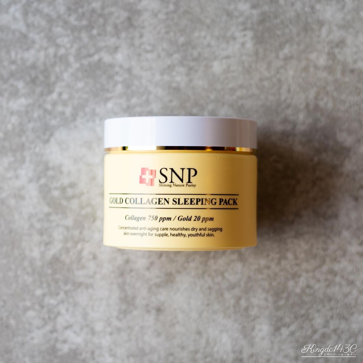 SNP ゴールド コラーゲン スリーピング パック/SNP/シートマスク・パックを使ったクチコミ（1枚目）