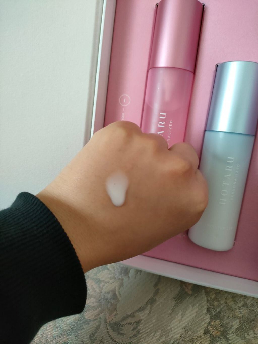 HOTARU PERSONALIZED LOTION/MOISTURIZER /HOTARU PERSONALIZED/スキンケアキットを使ったクチコミ(3枚目)