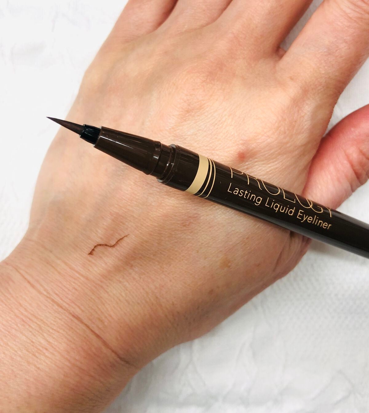 ラスティング リキッドアイライナー/プロロジー/リキッドアイライナーを使ったクチコミ(2枚目)