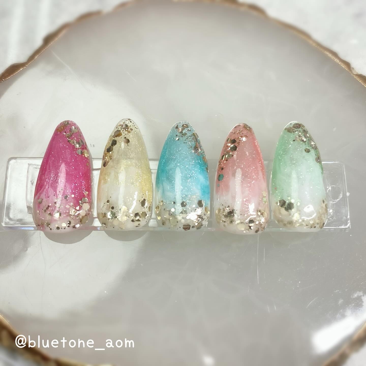 パル カラージェル/キャンドゥ/ジェルネイルを使ったクチコミ（2枚目）