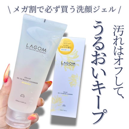 ジェルトゥウォーター クレンザー (MI)/LAGOM /その他洗顔料を使ったクチコミ(1枚目)