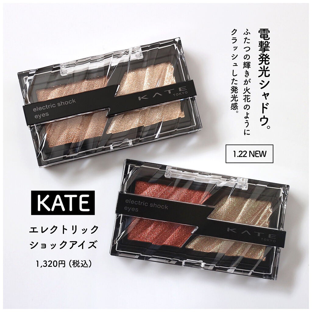 エレクトリックショックアイズ /KATE/アイシャドウパレットを使ったクチコミ(1枚目)