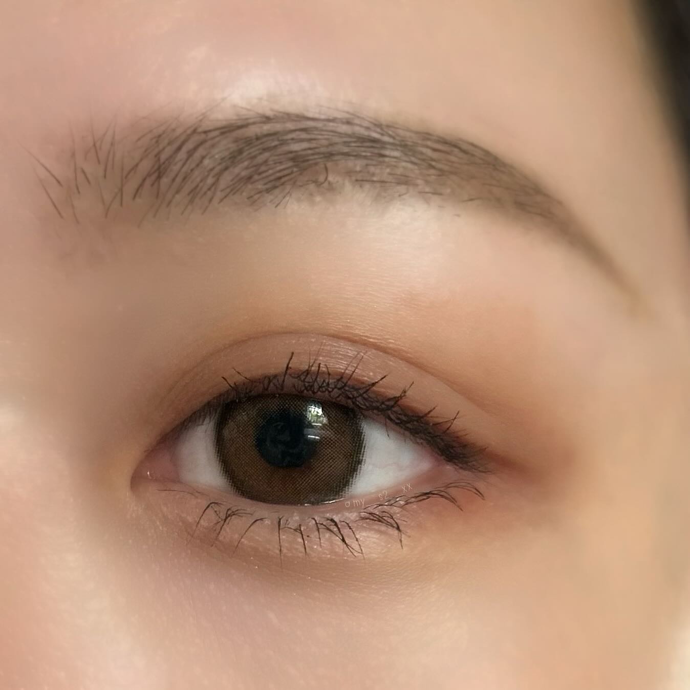 ヌーディズムマスカラ 01 ピュアブラック(ブラック)/chee shu/マスカラを使ったクチコミ（3枚目）