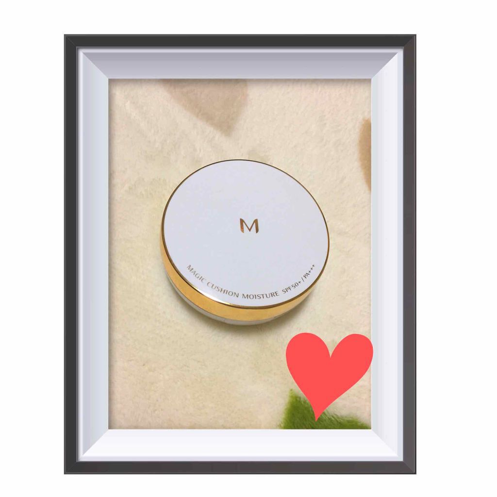 M クッション ファンデーション(モイスチャー)/MISSHA/クッションファンデーションを使ったクチコミ(1枚目)