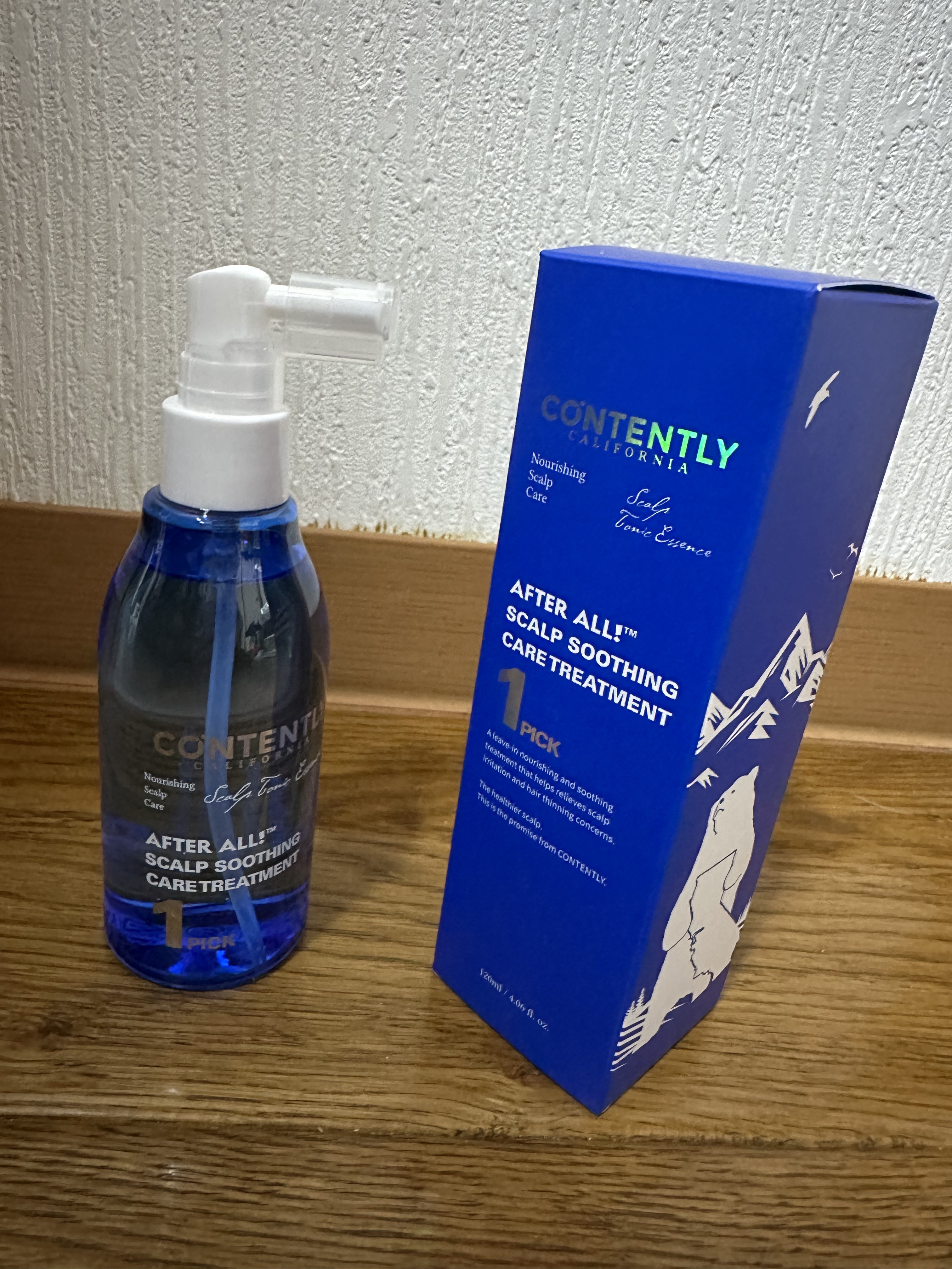 Contently アフターオール！スカルプケアトリートメントのクチコミ「頭皮ケアとクールダウンが一緒にできるという事で購入しました。大きさも程よくカバンに入れて持ち歩.....」（1枚目）