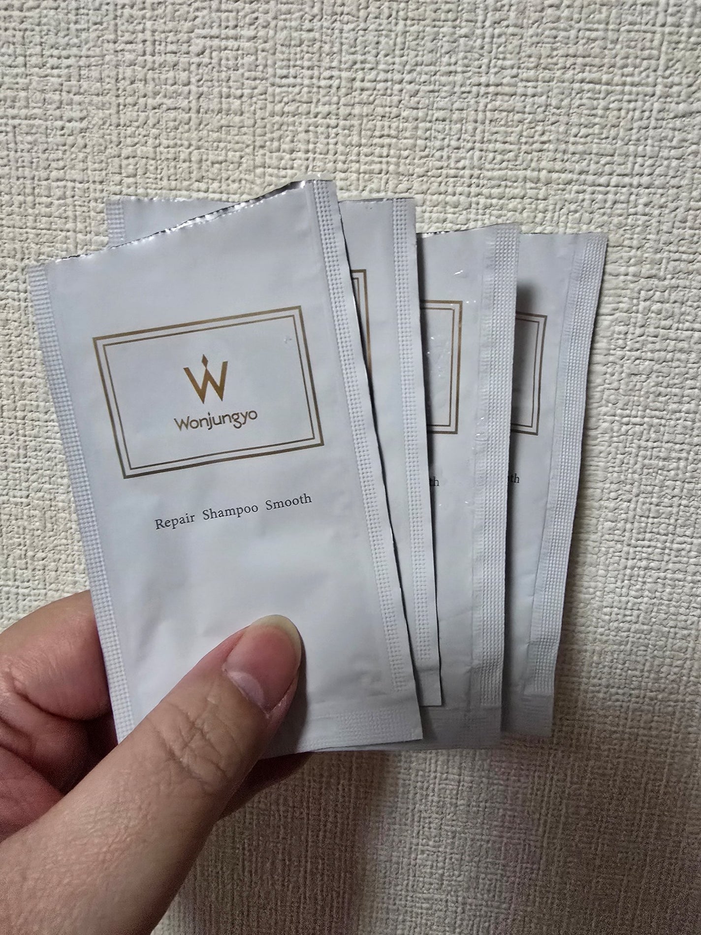 ウォンジョンヨ リペアシャンプー スムース/リペアトリートメント スムース/Wonjungyo/市販シャンプーを使ったクチコミ(1枚目)