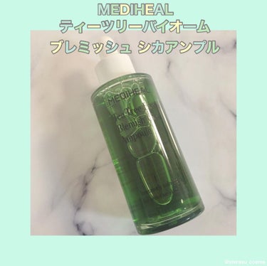 ティーツリーバイオーム ブレミッシュシカアンプル/MEDIHEAL/美容液を使ったクチコミ（1枚目）