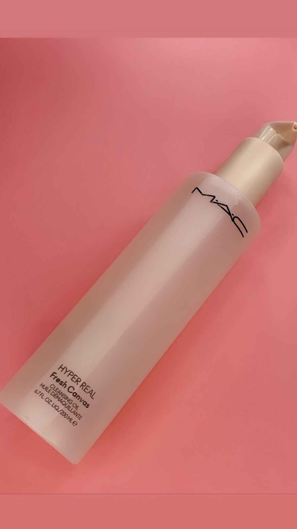 ハイパー リアル フレッシュ キャンバス クレンジング オイル/M・A・C/オイルクレンジングを使ったクチコミ(4枚目)