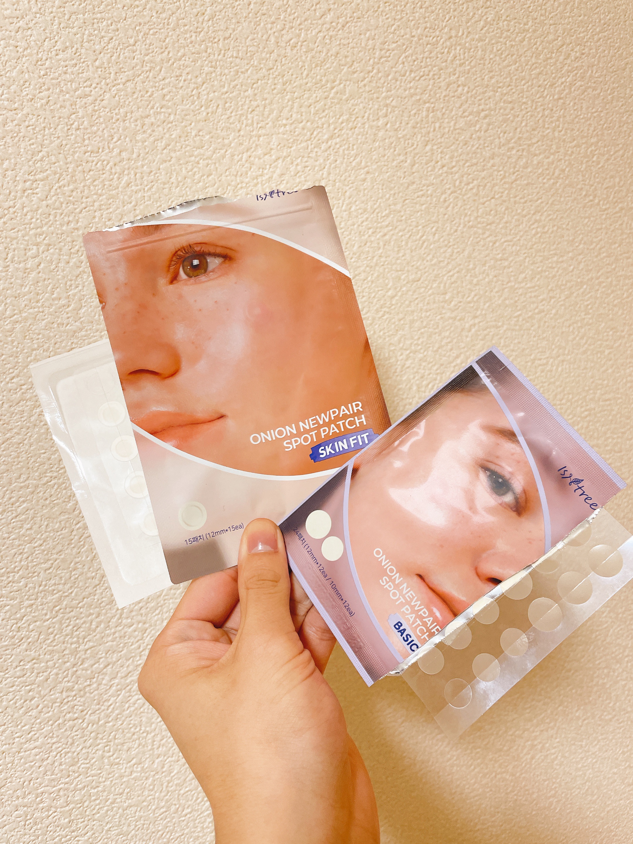 オニオンニューペアスポットパッチ スキンフィット/Isntree/にきびパッチを使ったクチコミ（3枚目）