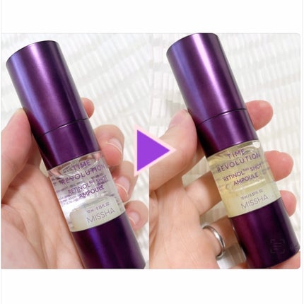 ミシャ タイムレボリューション レチ500ショット美容液/MISSHA/美容液を使ったクチコミ(3枚目)