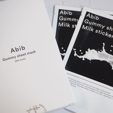 Abib  ガムシートマスク ミルクのクチコミ「【Abib】Qoo10の総合ランキングで1位を獲得したアビブのグミシートマスクがタイムセールで.....」（1枚目）