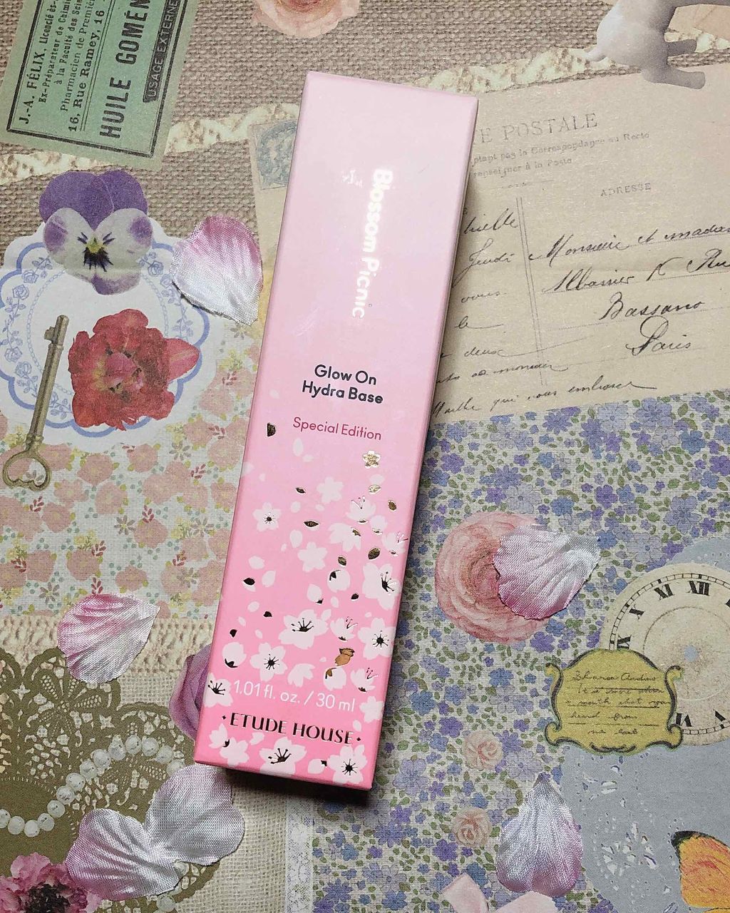 グロウオンベース ハイドラ/ETUDE/化粧下地を使ったクチコミ(1枚目)