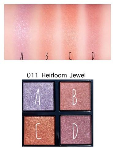 アディクション　ザ アイシャドウ パレット 011 Heirloom Jewel/ADDICTION/アイシャドウパレットを使ったクチコミ（2枚目）