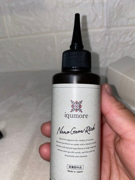 ナノグロウリッチ/iqumore/頭皮ローションを使ったクチコミ(4枚目)