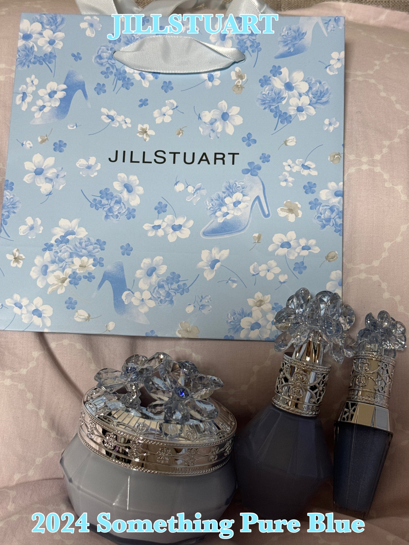 ジルスチュアート クリスタルブルーム サムシングピュアブルー パフュームドヘアミスト/JILL STUART/香水(レディース)を使ったクチコミ(1枚目)