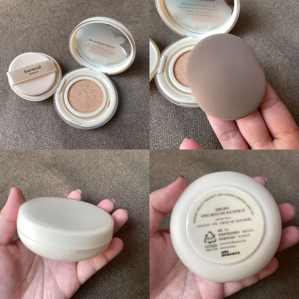 SERENDI BEAUTY PERFECT AIRY COVER CUSHIONのクチコミ「SERENDI BEAUTY
PERFECT AIRY COVER CUSHION
です。
こ.....」（3枚目）