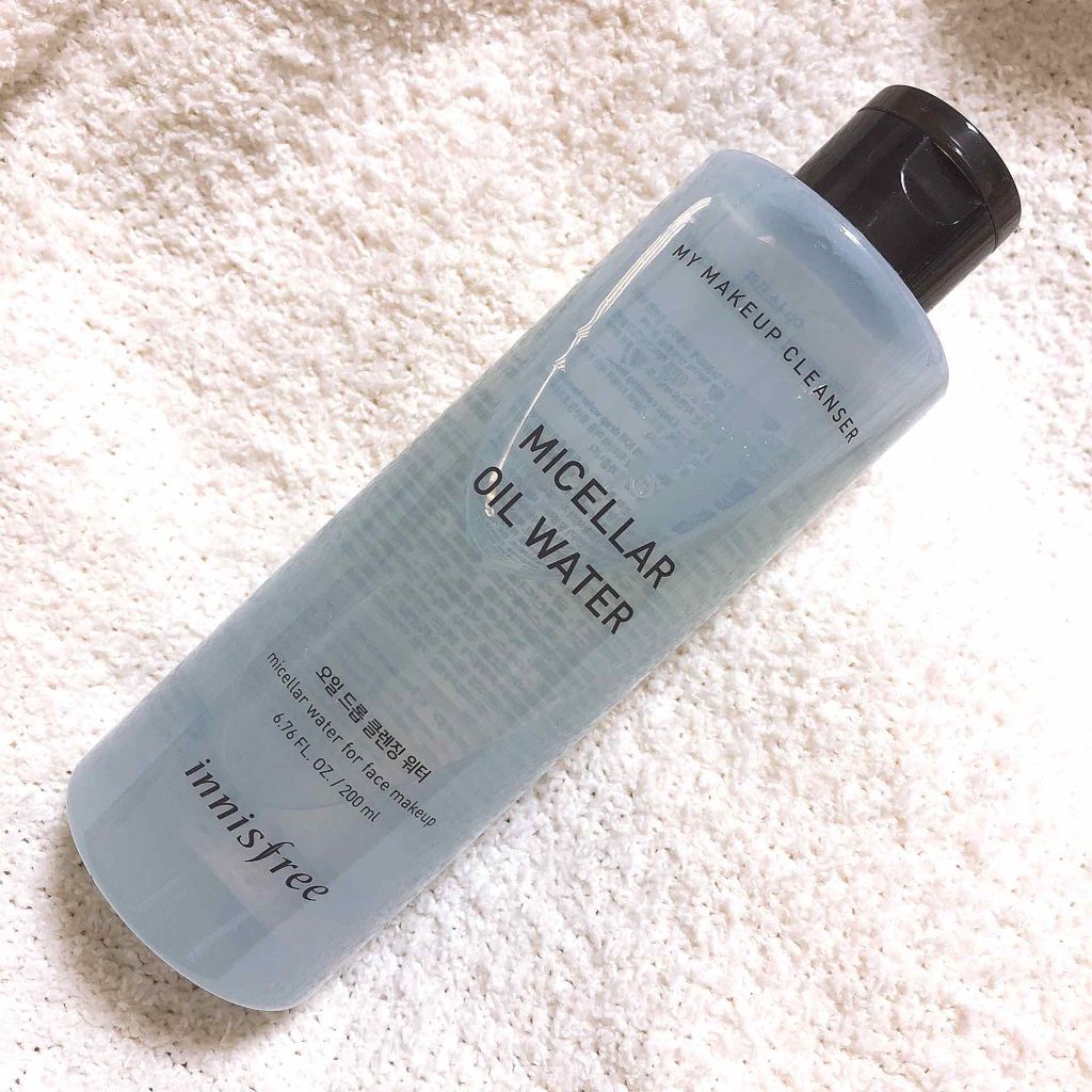 マイメイクアップクレンザー ミセラーオイルウォーター/innisfree/クレンジングウォーターを使ったクチコミ（1枚目）