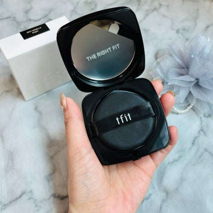 レイヤリングフィット グロークッションEX/TFIT/クッションファンデーションを使ったクチコミ(2枚目)