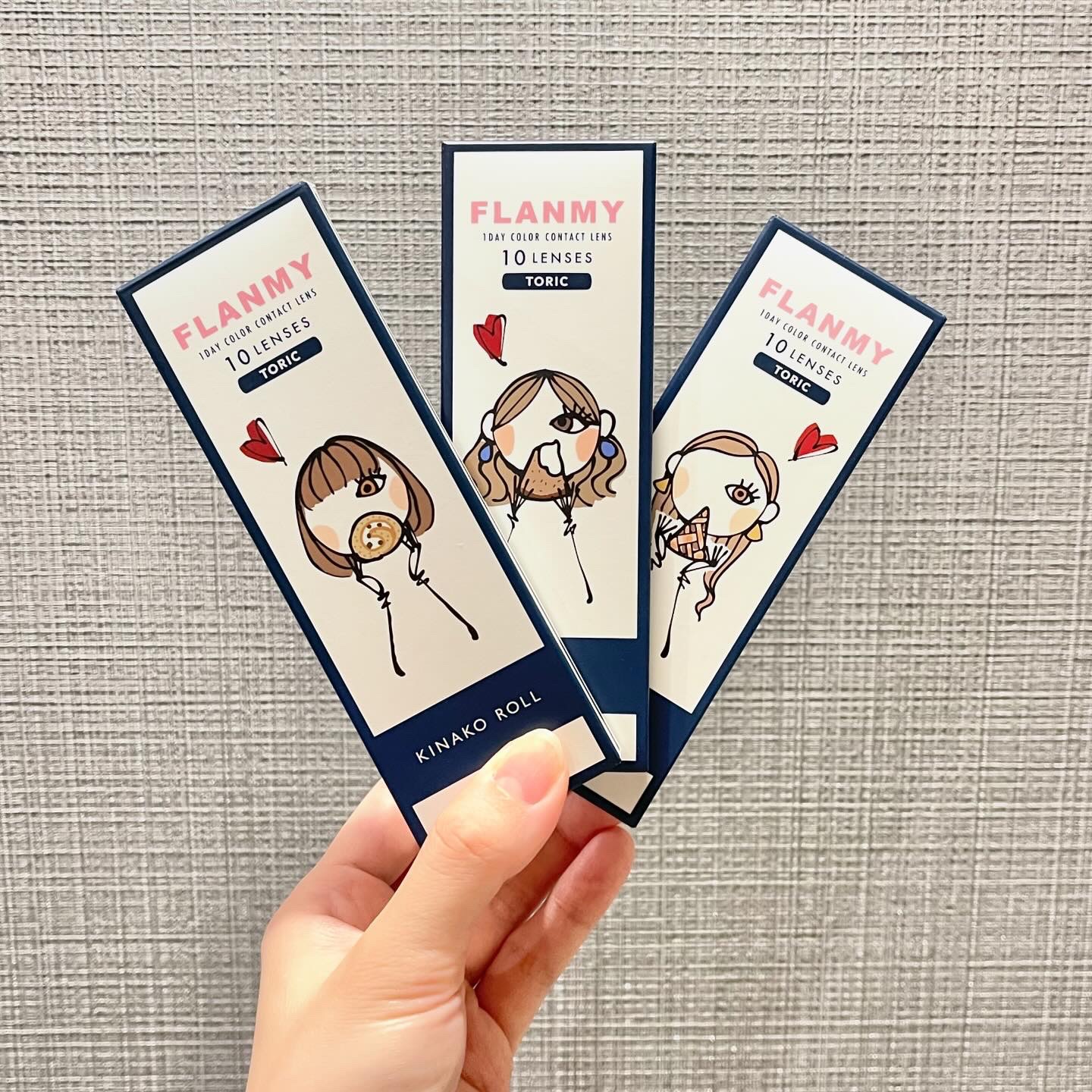 FLANMY TORIC 1day/FLANMY/ワンデー（１DAY）カラコンを使ったクチコミ（1枚目）