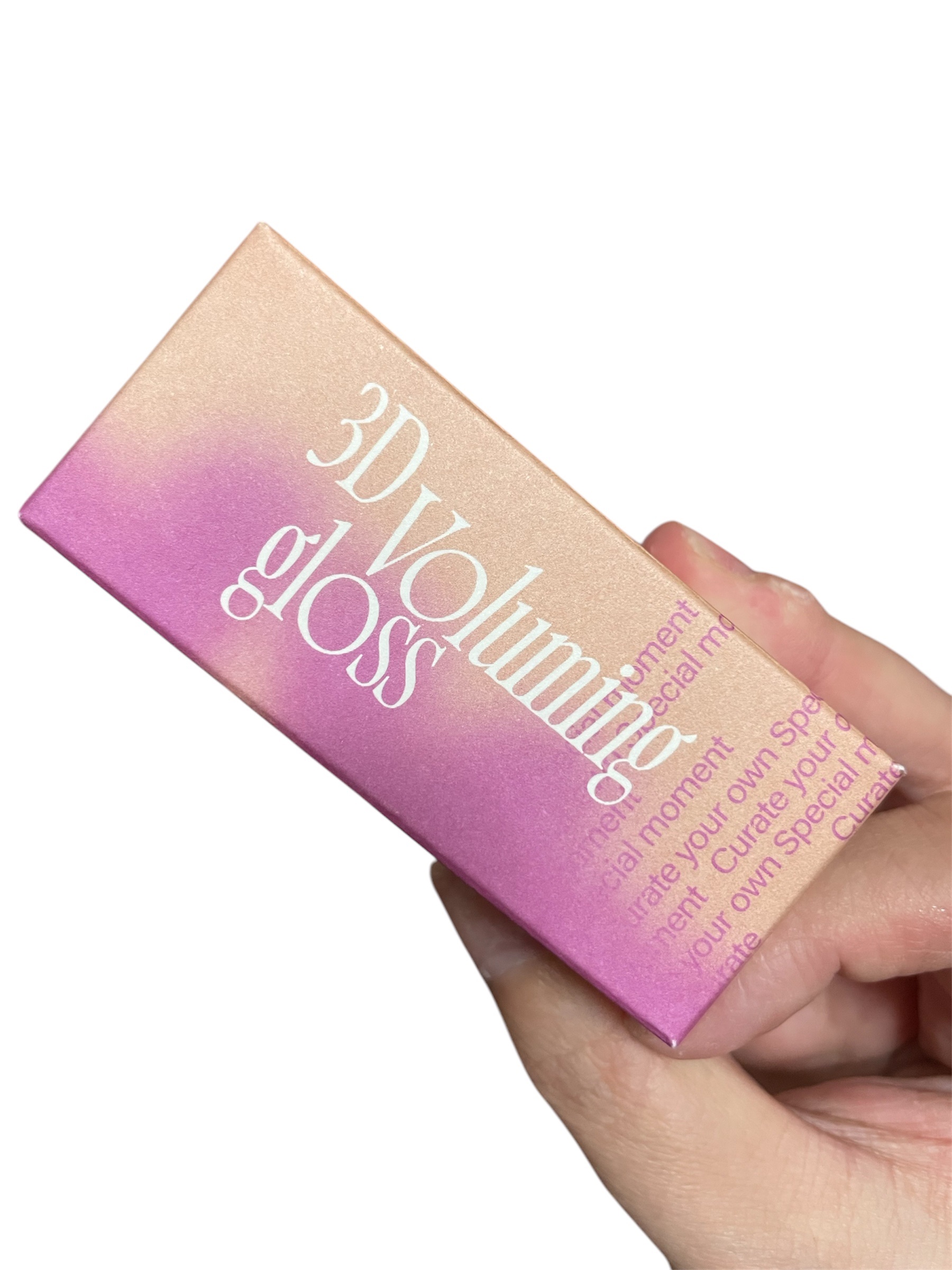 フィー 3Dボリューミンググロス A05 カラント 30%/fwee/リップグロスを使ったクチコミ（1枚目）