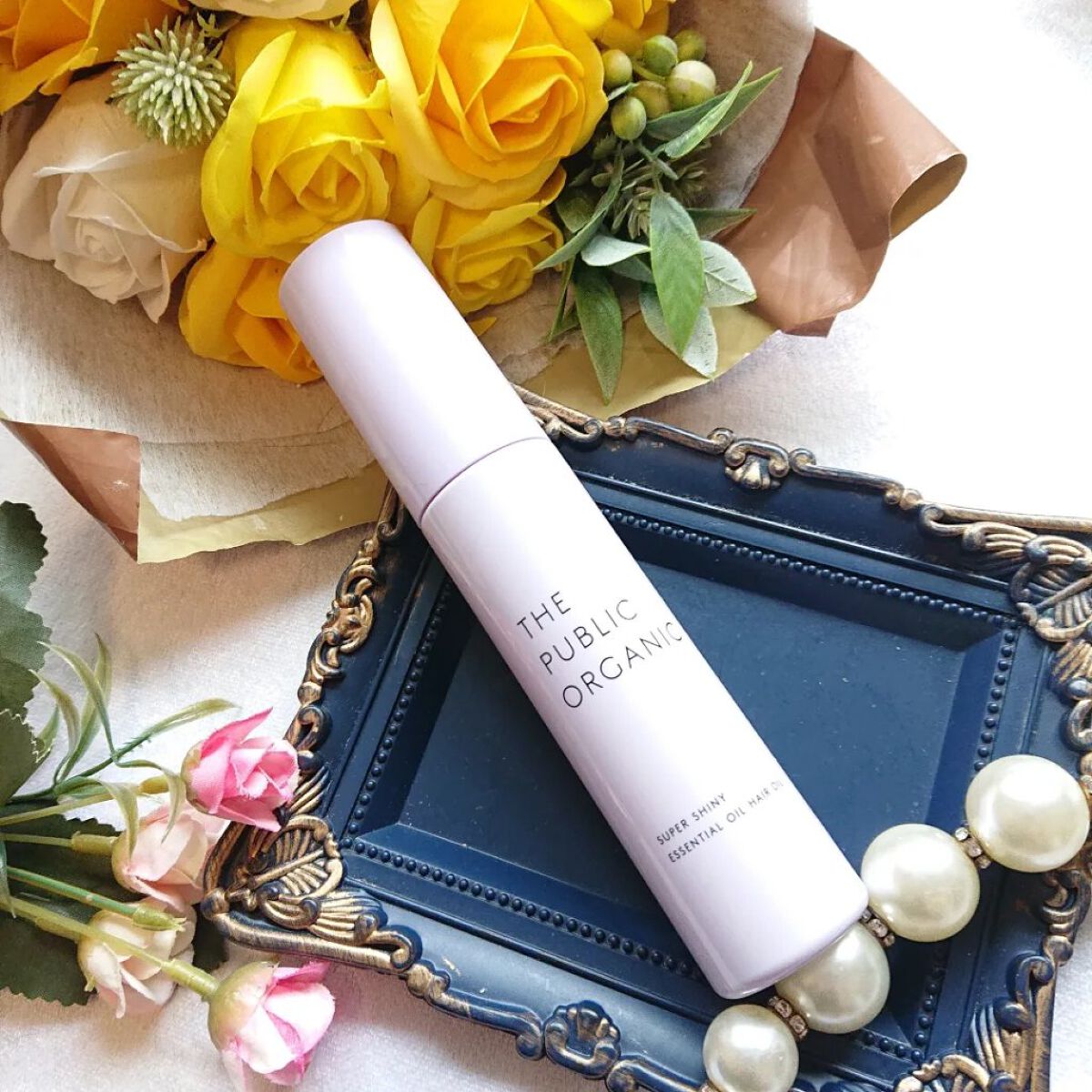 スーパーシャイニーヘアオイル/THE PUBLIC ORGANIC/ヘアオイルを使ったクチコミ（2枚目）