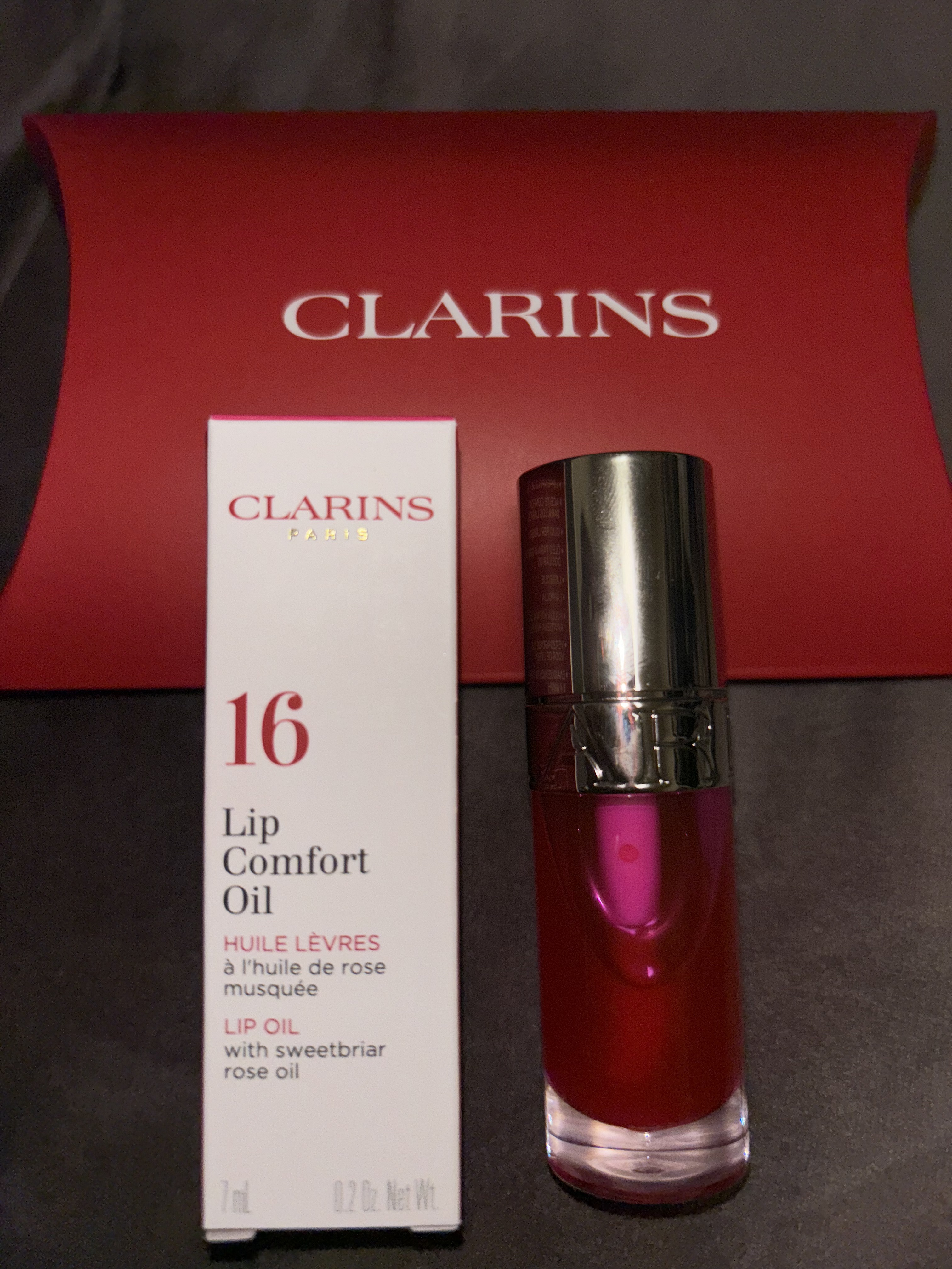 リップコンフォートオイル/CLARINS/リップグロスを使ったクチコミ（1枚目）
