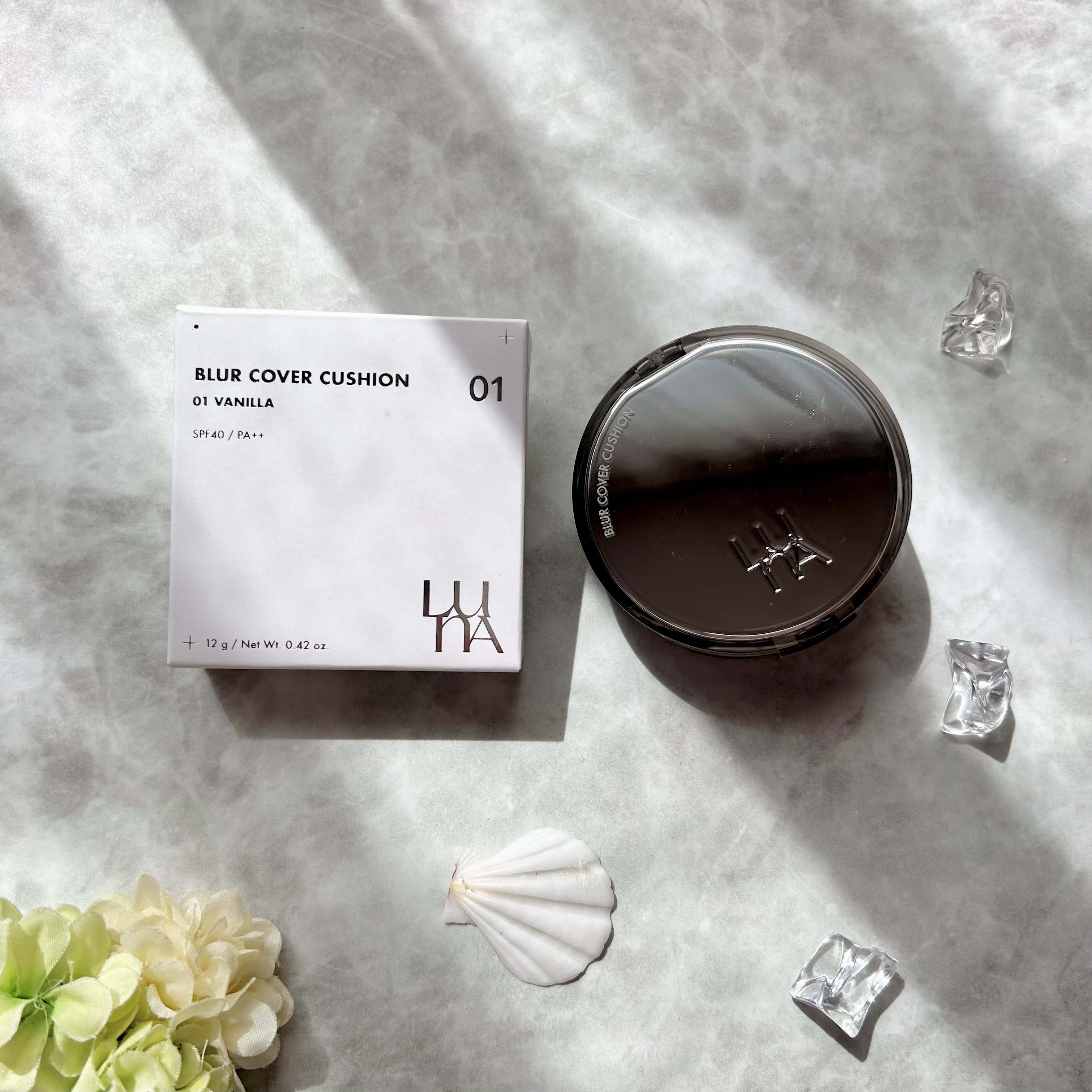 ブラーカバークッション/LUNA/クッションファンデーションを使ったクチコミ（2枚目）