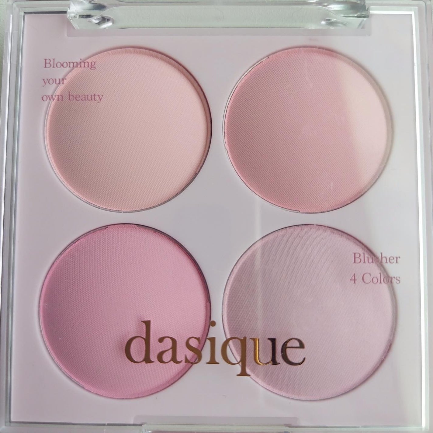 ブレンディングムードチーク/dasique/パウダーチークを使ったクチコミ(4枚目)