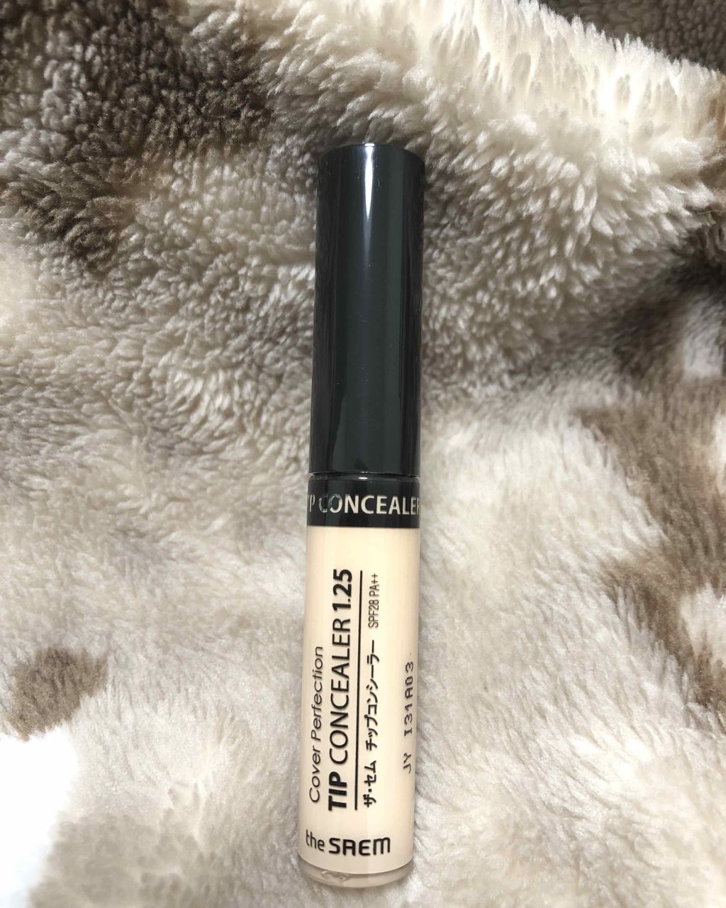 カバーパーフェクション チップコンシーラー/the SAEM/リキッドコンシーラーを使ったクチコミ(2枚目)