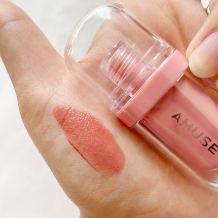 ジェルフィットティント/AMUSE/リップティントを使ったクチコミ(4枚目)