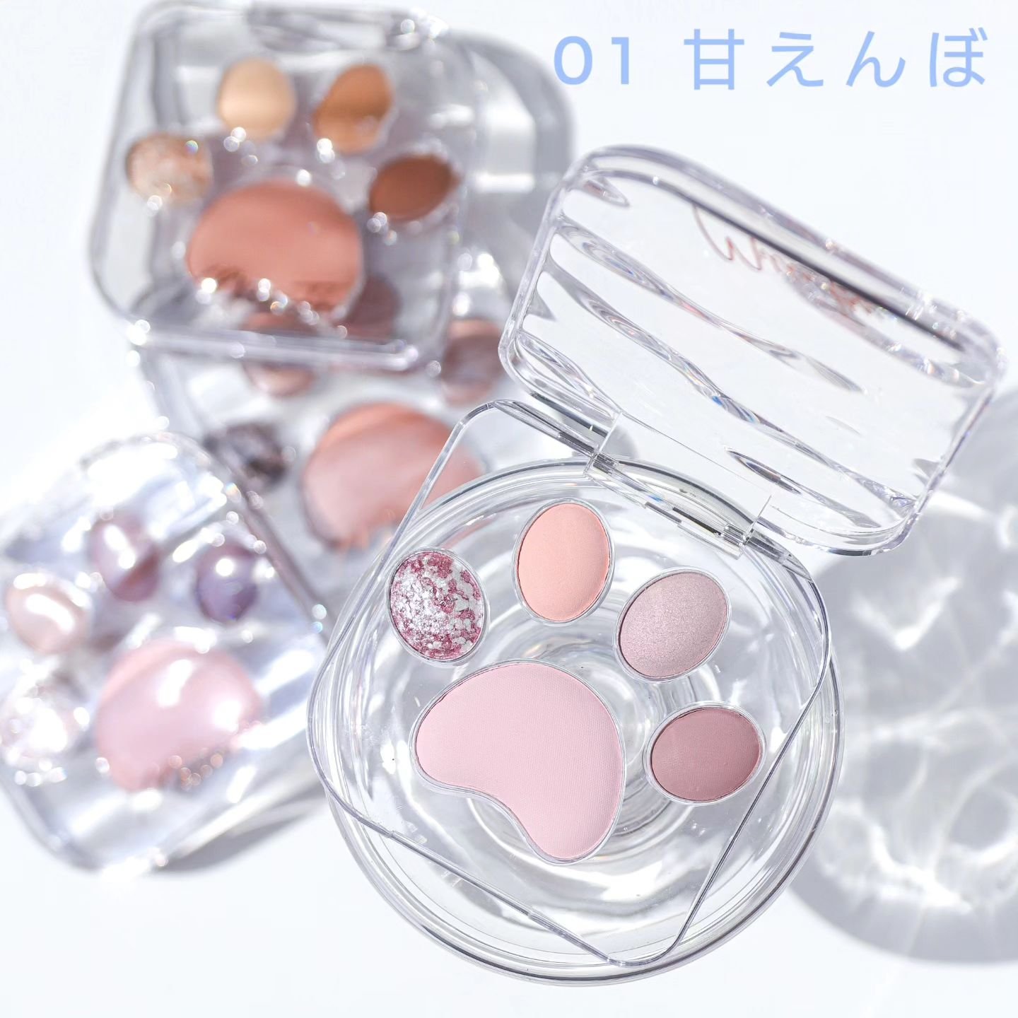 ミャオパウズアイシャドウパレット/MilleFée/アイシャドウパレットを使ったクチコミ（3枚目）