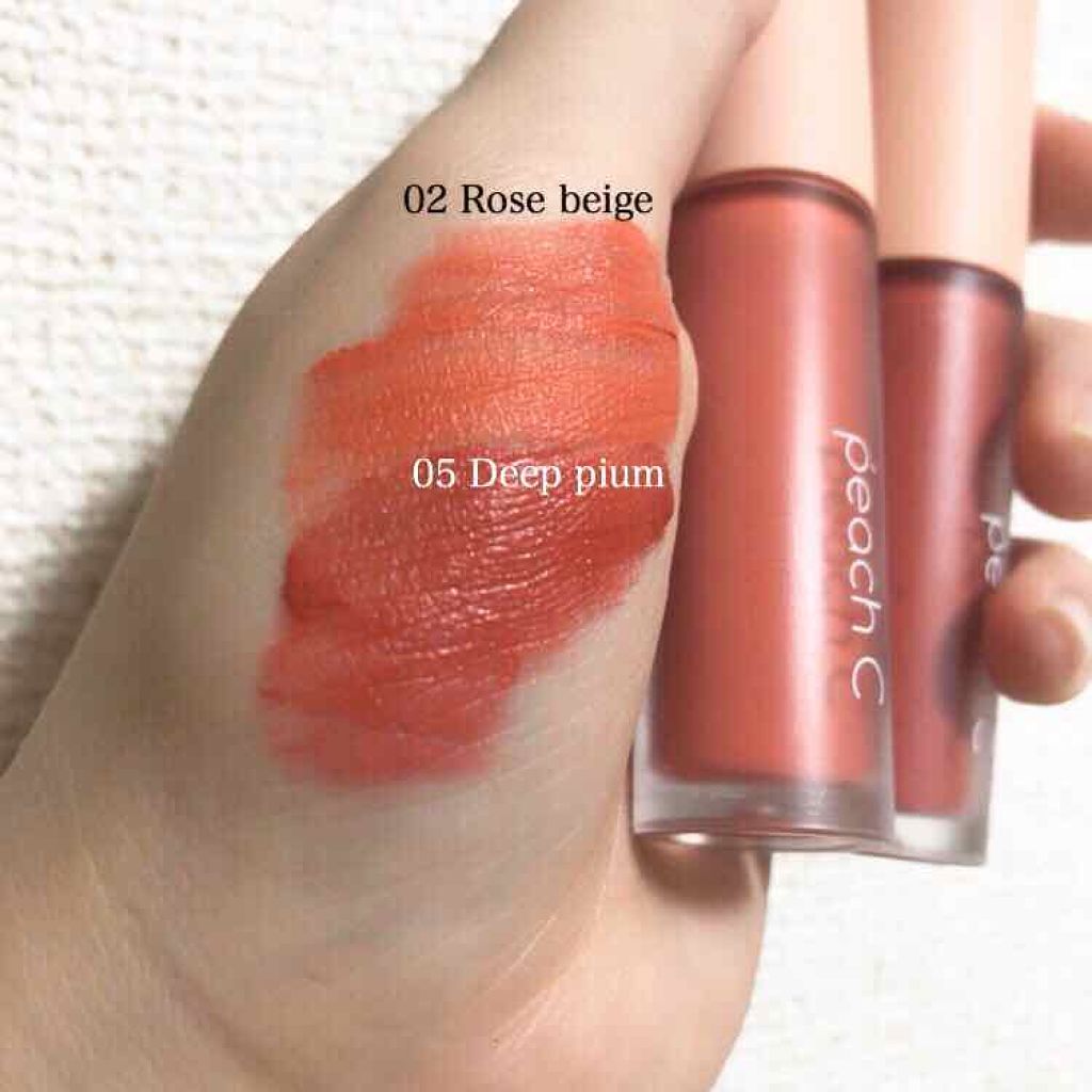 peachC  ティント/Peach C/リップティントを使ったクチコミ（3枚目）