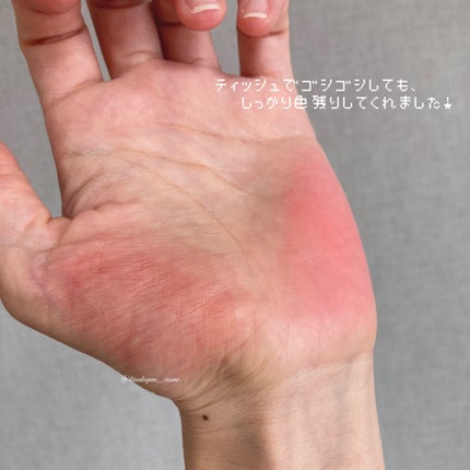 ライトオンベルベットティント/ネイチャーリパブリック/リップティントを使ったクチコミ(5枚目)