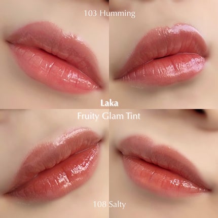 フルーティーグラムティント/Laka/リップティントを使ったクチコミ(2枚目)